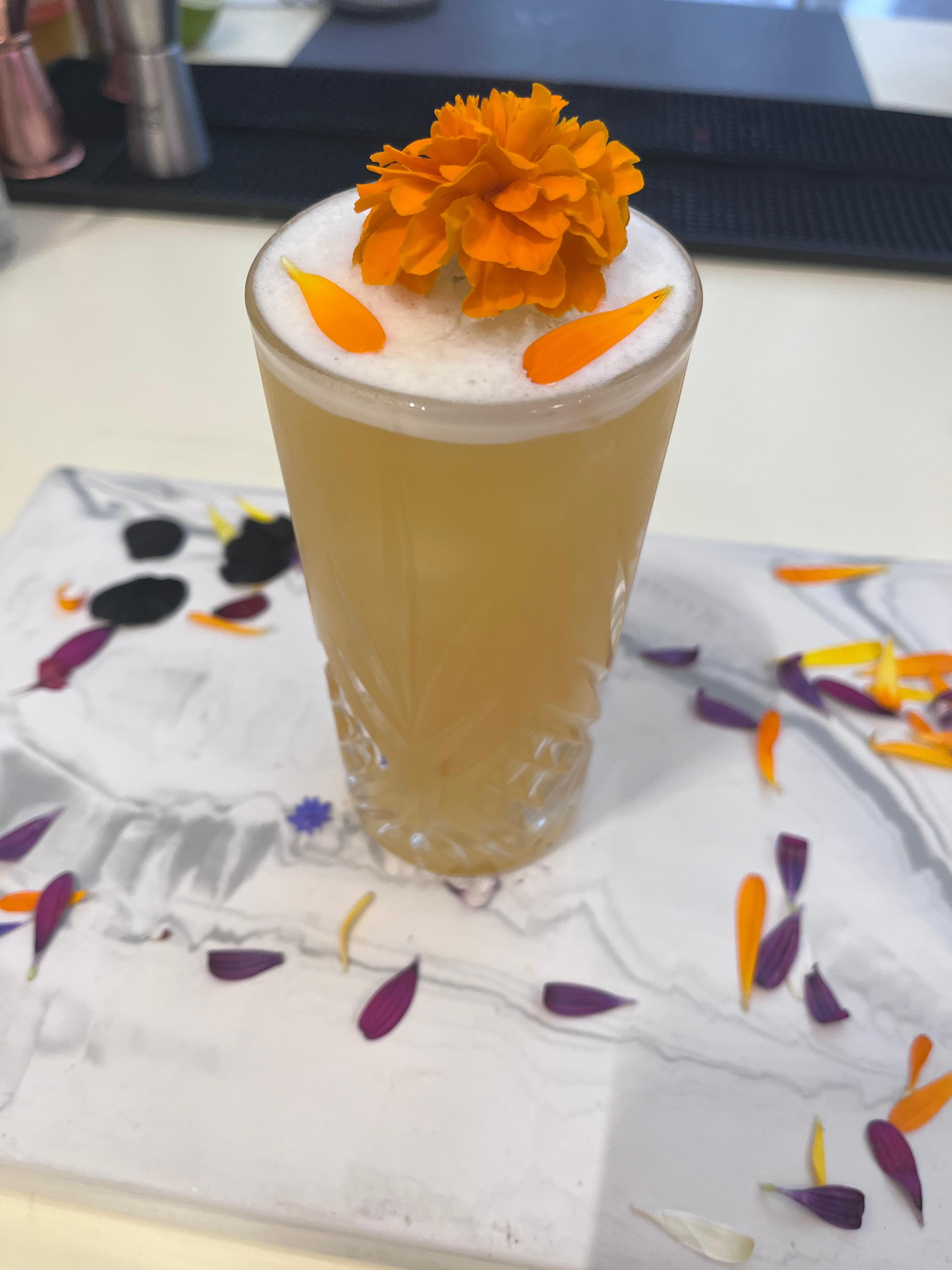 Cocktail signature de la carte événementielle